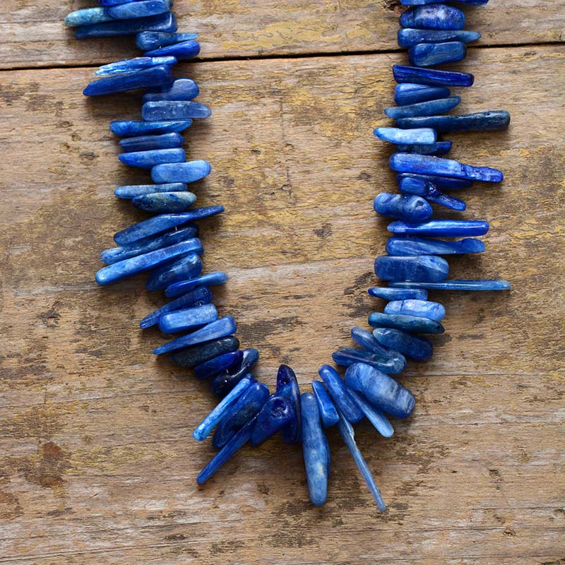Chunky Aquamarines Stone Statement Necklace