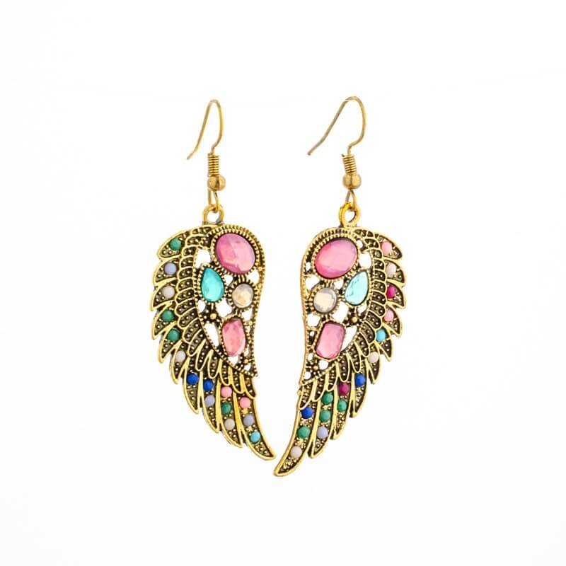 winged earrings