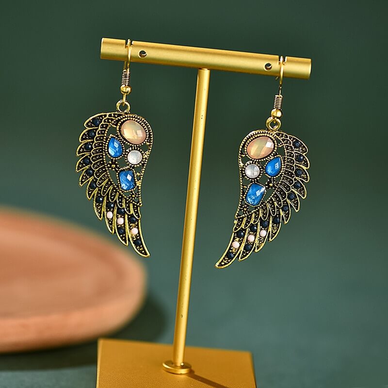 Long Wing Earrings