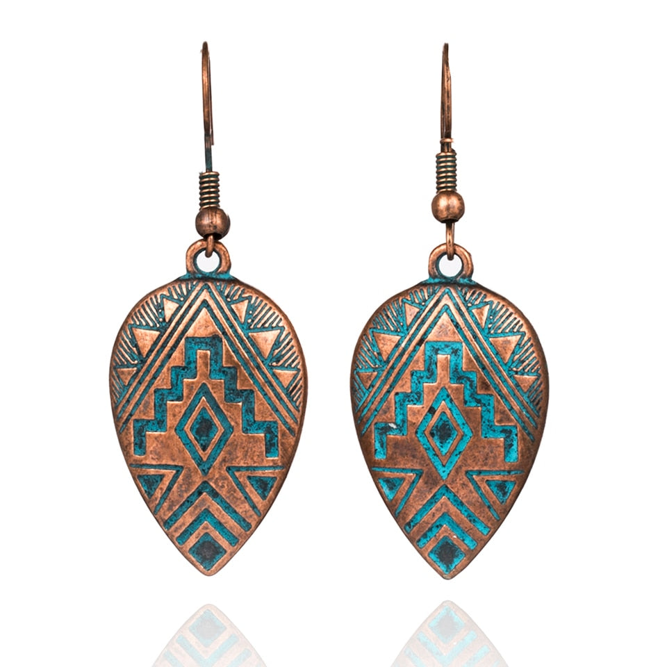 Bohemian Water Drop Earrings