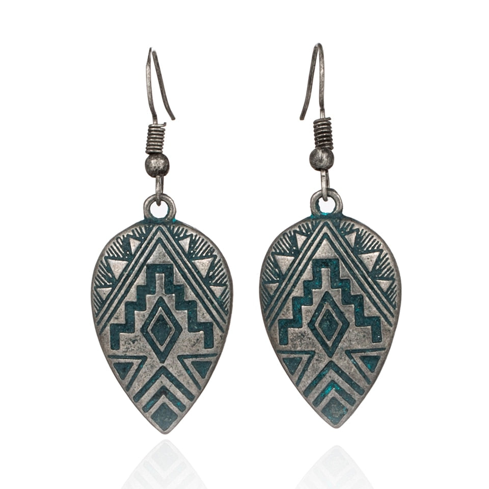 Bohemian Water Drop Earrings