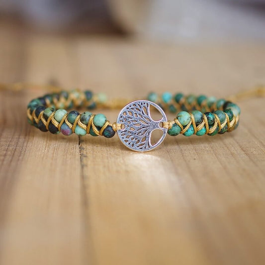 stone beaded bracelet