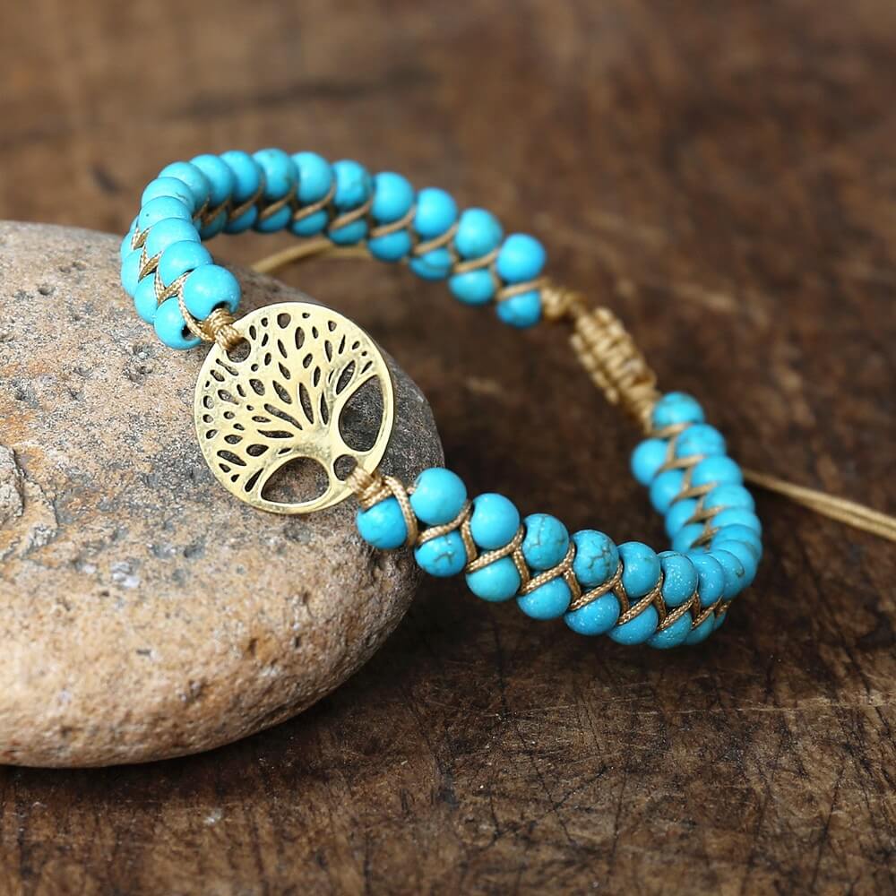 stone beads bracelet