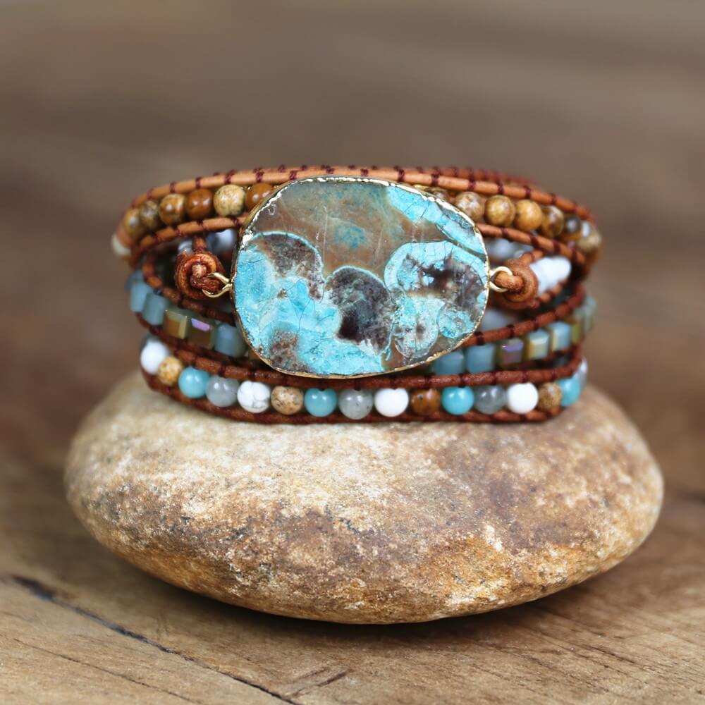stone bead bracelets