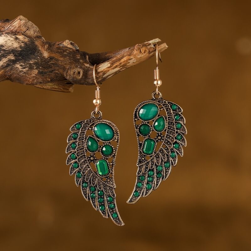 Long Wing Earrings